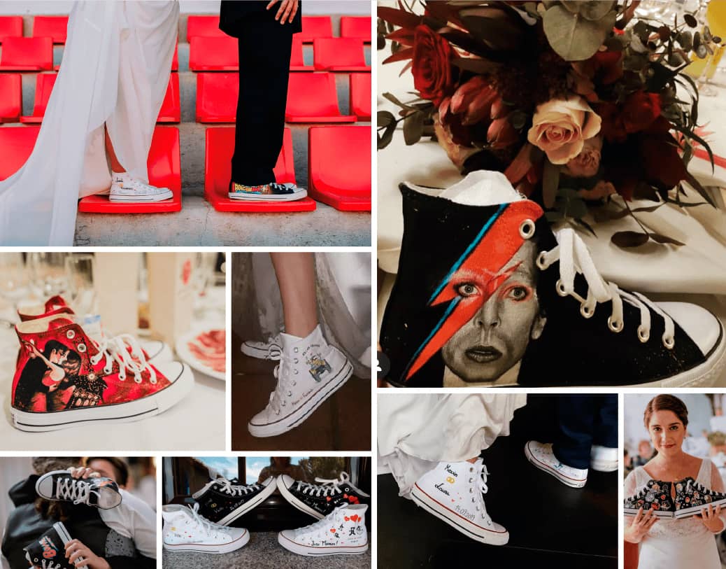 zapatillas personalizadas para regalar en las bodas