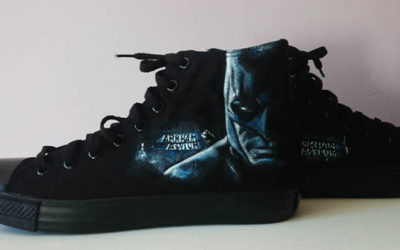 ZAPATILLAS PERSONALIZADAS DE BATMAN Y JOCKER