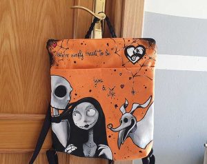 bolso pintado a mano