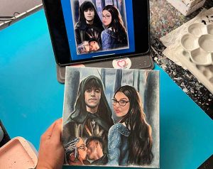 retrato de pareja